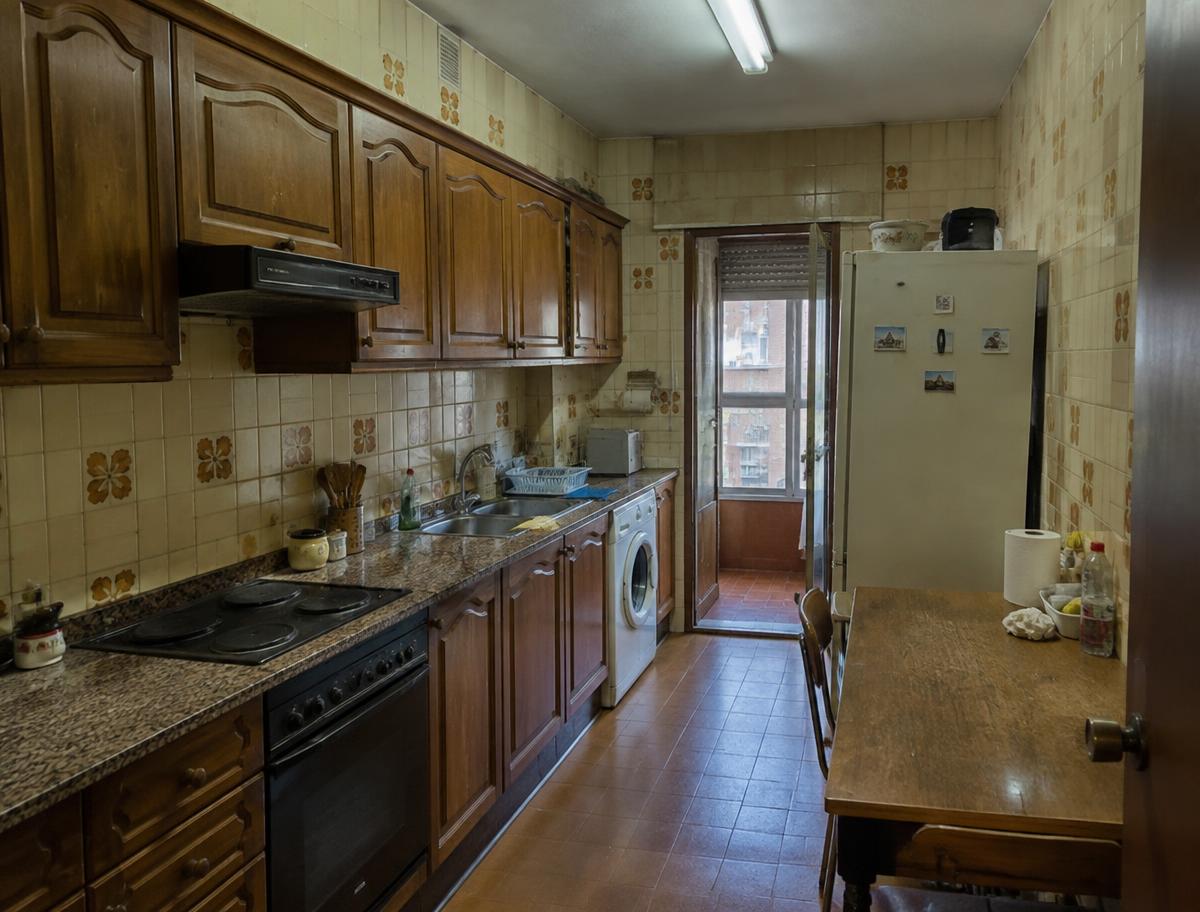 Cocina en Chamberí antes