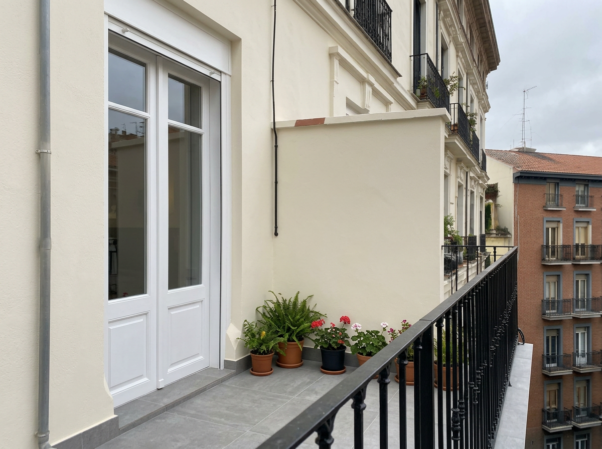 Reformas exteriores en Madrid: fachadas, terrazas y patios